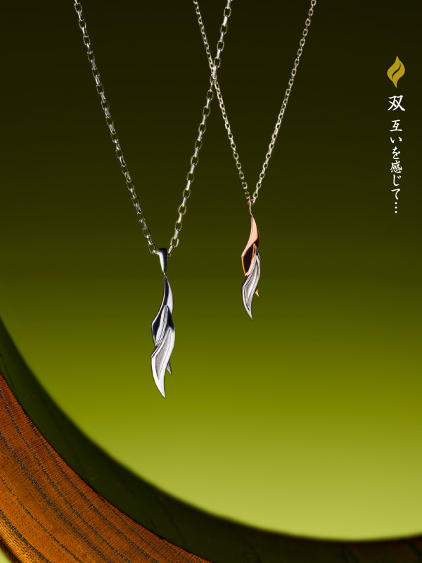 双ペアペンダント