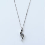 婚約ペンダント:夜空0.2ct