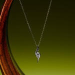 婚約ペンダント:夜空0.2ct